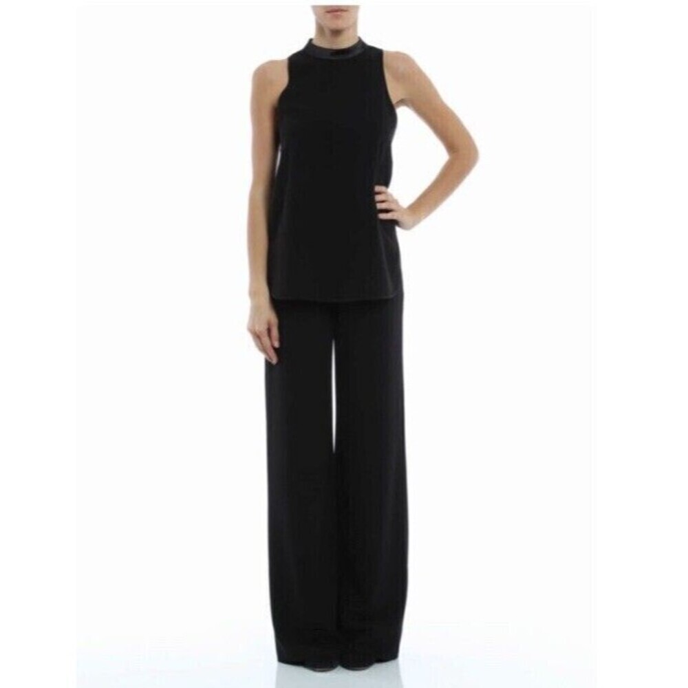 Alexander Wang (Size 8) Black Halter top tunic Formal Classy Business Casual